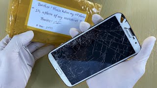 A phone of memories😱 | Restoration Old Destroyed Phone | Restore Broken Samsung Galaxy Mega