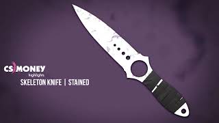 CS:GO | Skeleton Knife - Stained