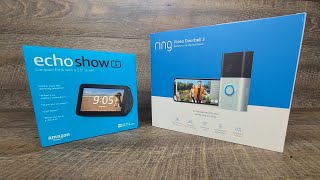 AMAZON RING VIDEO DOORBELL 3 & ECHO SHOW 5 HOME SECURITY CAMERA REVIEW