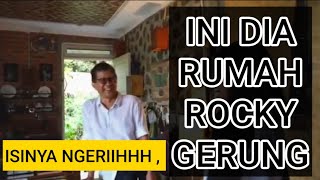 PENAMPAKAN RUMAH ROCKY GERUNG YG TERANCAM DIGUSUR !! ISINYA SGT MENGEJUTKAN, SUERRRR !!