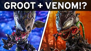 Hot Toys Venomized Groot Collectible Marvel Figure | Toys Will Be Toys