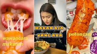 Kumpulan Vidio Selai kastanye Part 2 || VIDIO TIKTOK VIRAL MAKAN SNACK