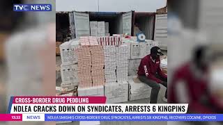 Cross-Border Drug Peddling: NDLEA Cracks Down On Syndicates, Arrests 6 Kingpins