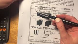 Maths Lit - Paper 1 Nov 2020 (Q3.1 - measurement, area & volume)