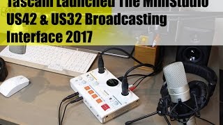 TASCAM US-42 Ministudio Creator Podcast and Production System