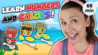 Learn Numbers, Colors, Counting and Shapes with Ms Rachel | Learning s for Toddl