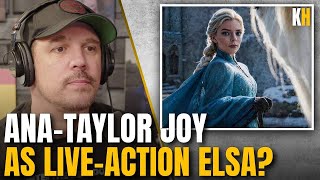 Anya Taylor-Joy Wants To Play Frozen’s Elsa in LIVE ACTION. Good choice?