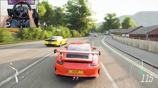 2019 Porsche 911 GT3 RS - Forza Horizon 4 | Logitech g29 gameplay