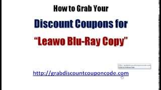 Leawo Blu ray Copy Discount Coupon