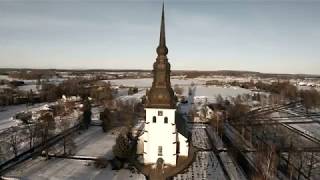 Stora Tuna Kyrka Borlänge [Drone 4k]