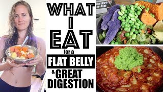 What I Eat for a Flat Belly & Great Digestion [vegan + gluten-free]