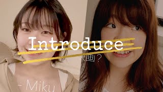 自己紹介　/     Introduce