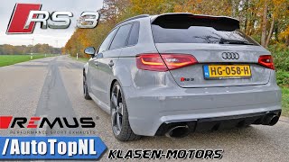 AUDI RS3 564HP KLASEN | VERY LOUD! REMUS Exhaust SOUND by AutoTopNL