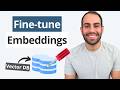 Fine-Tuning Text Embeddings For Domain-specific Search (w/ Python)