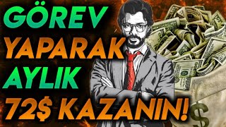 48 dollar kayıt bonusu 😱 - internetten görev yaparak para kazanmak 💸👀