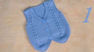 How to Crochet Baby Clothes: Childhood Vest 1/5