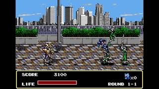 Game Over: Mazin Saga - Mutant Fighter (Genesis)