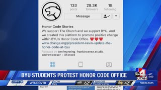 BYU students and alumni plan to protest Honor Code Office