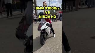 BMW S1000rr VS NINJA H2  EXHAUST SOUND 💥