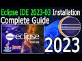 How to install Eclipse IDE 2023-03 on Windows 10/11 with JDK [ 2023 Update ] Eclipse - Latest JAVA