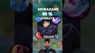 Mobazane On Julian 85% winrate #mlbb#mobazane