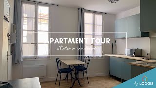 Apartment Tour // Furnished  19m2 in Toulouse – Ref : 1T122505