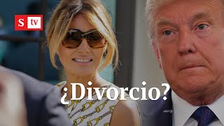¿Melania le dice adiós a Donald Trump? | Semana Noticias