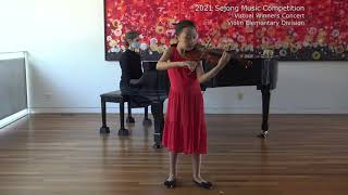 Sariyo by Eun Young Lee - Xiruo Wang, violin