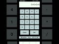 Calculator made by me using python Tkinter