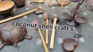 my coconut shell craft ideas.