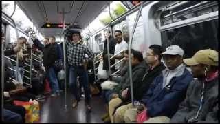 Tyler Joins the NYC Subway Dance Team!