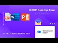 HiPDF Desktop by Wondershare - The Ultimate PDF Managment Tool