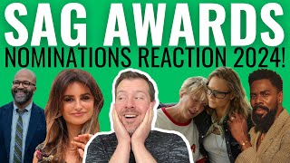 SAG Award Nominations LIVE REACTION 2024!