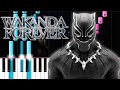 No Woman No Cry Black Panther: Wakanda Forever  ( PIANO EASY )