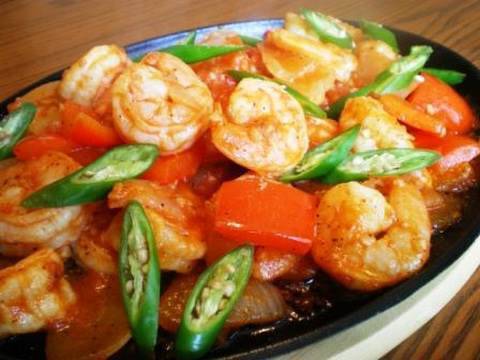 Sizzling Gambas Sizzling Gambas