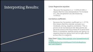 2 Variable Statistics Project (3A)