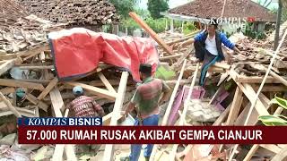 Sebanyak 57 Ribu Rumah Rusak Akibat Gempa Cianjur!