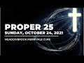 Proper 25  - October 24, 2021 @ 8:00am