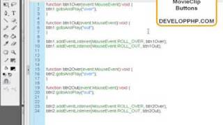 Animated MovieClip Buttons in Flash CS3 ActionScript 3