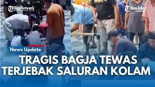 Detik-detik Bocah 6 Tahun Tewas Terjebak Saluran Pemandian Garut