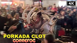 La Porkada del Clot 2025 | CORREFOC | Sant Antoni Festival Barcelona  [4K, 60ftps]