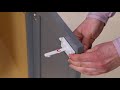 Adhesive Cabinet & Drawer Latches: Installation Guide | Safety 1st