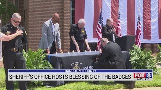 Randolph County Sheriff's Office holds blessing of the badges