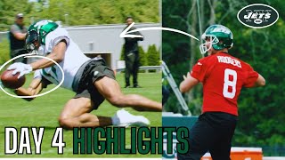 Aaron Rodgers & The New York Jets Look UNREAL At OTAs... | Jets News | DAY 4 OTA Highlights