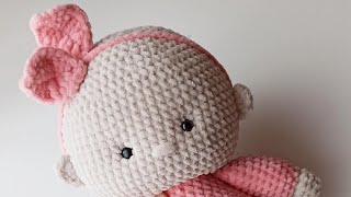 Мастер-класс Пупсик крючком 👶 1 часть/ Crochet dolls FREE PATTERN 1 part