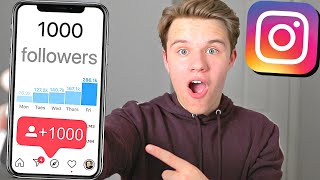 How to Get Your FIRST 1,000 FOLLOWERS on Instagram (2020)