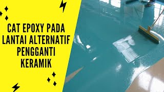 Epoxy Lantai Alternatif Pengganti Keramik #civilengineering #tekniksipil #epoxy #shorts