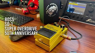 BOSS: 50th Anniversary SD-1 Overdrive