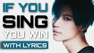 IF YOU SING, YOU WIN | WITH LYRICS