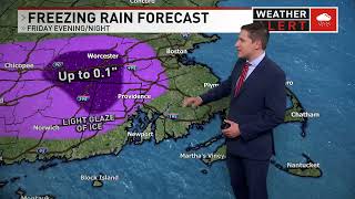 Wintry mix tonight, bigger storm looms Monday